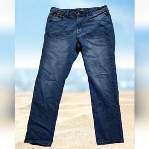 Nickel & Iron Jeans Vintage Y2k Slim Mens 33x27 Blue Straight Preppy Grunge